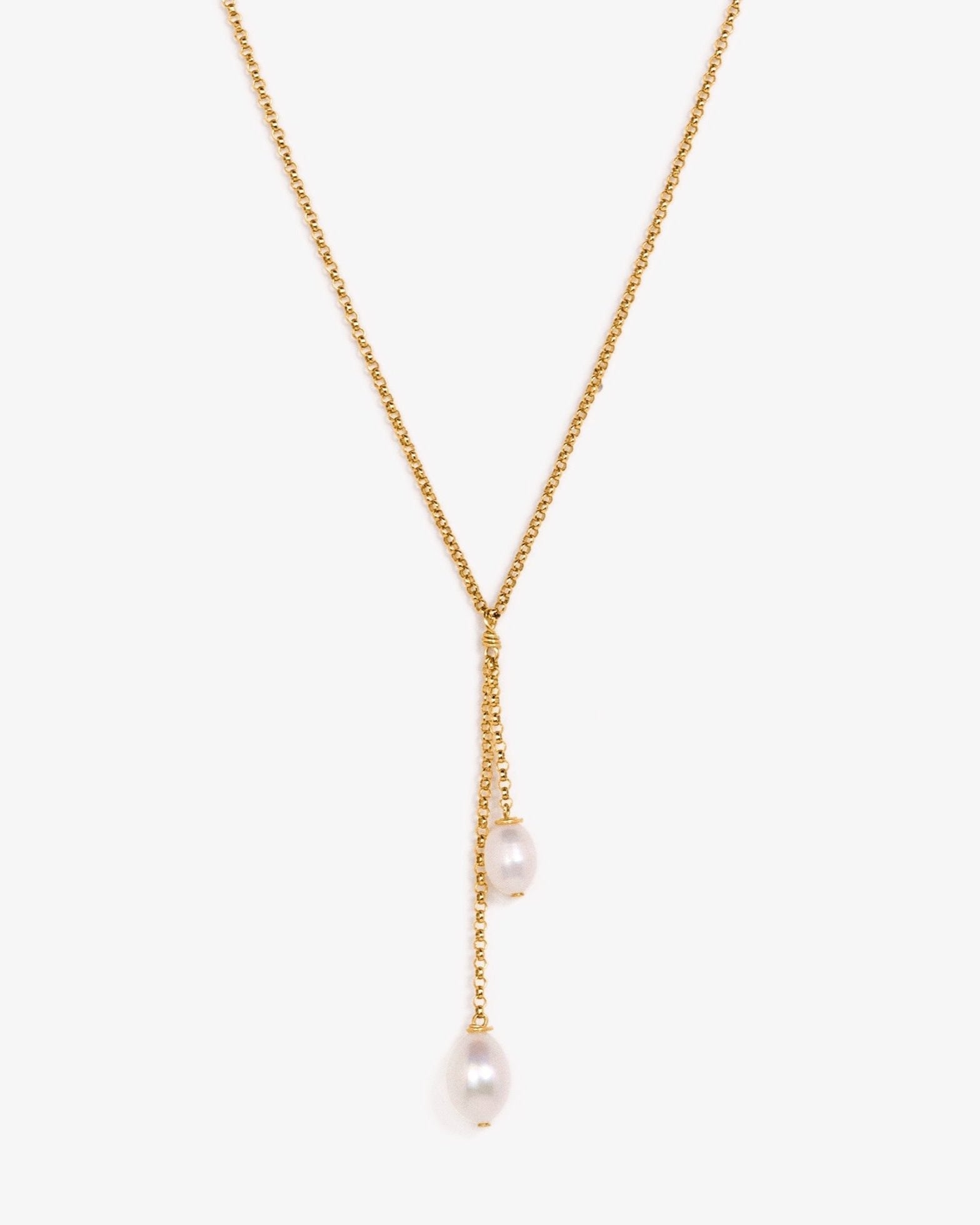 14k Iris Necklace